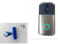 Mini WiFi security camera infrared night vision showing clear HD monitoring in dark conditions